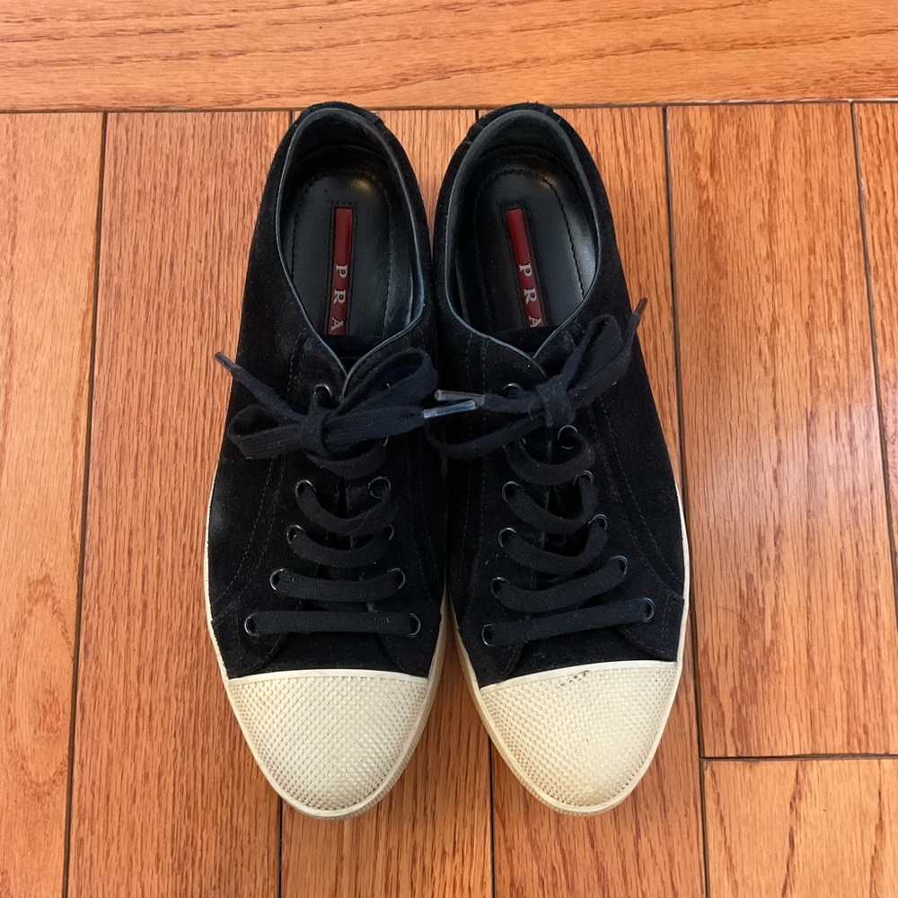 Prada Women’s Suede Sneakers Size EU 37/US 7